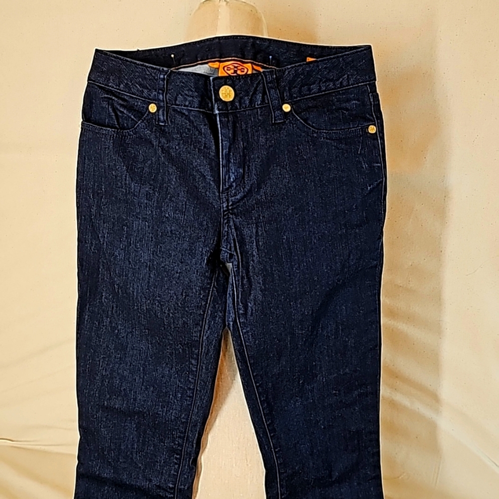 Tory Burch NWOT, BLUE JEANS, ST LEG, SZ 25
